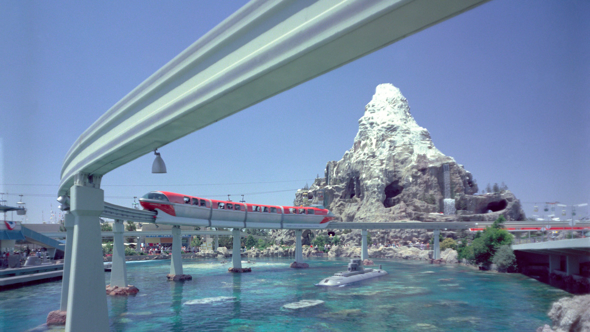 Submarine Voyage, Matterhorn, Skyway, and the Disneyland-Alweg Monrail System