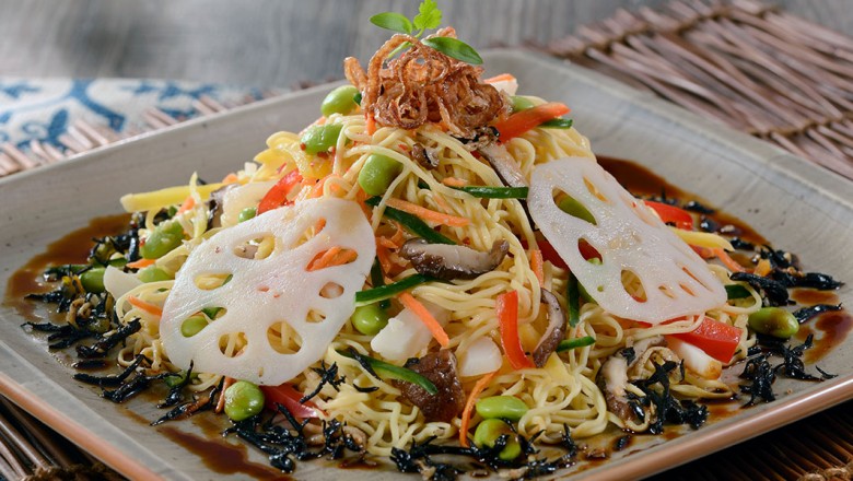 Plant-based dishes - iris