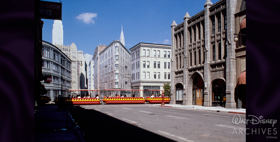 Disney-MGM Studios At Disney-MGM Studios, a backstage tram passes through the Streets of America on the Backstage Studio Tour.