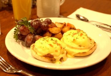 Steakhouse 55's Eggs Benedict