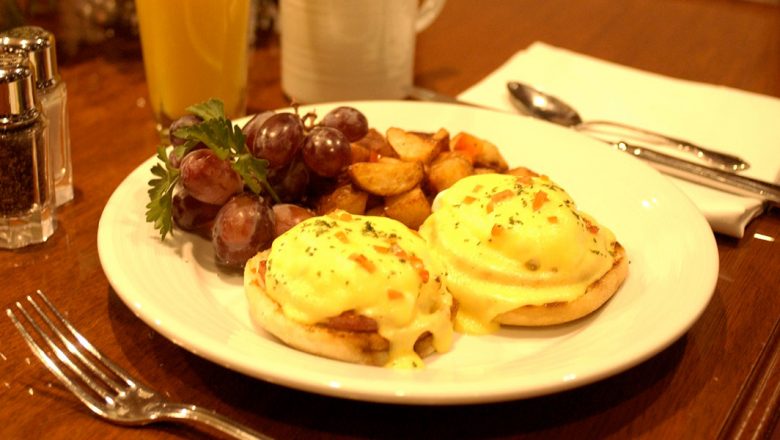 Steakhouse 55's Eggs Benedict