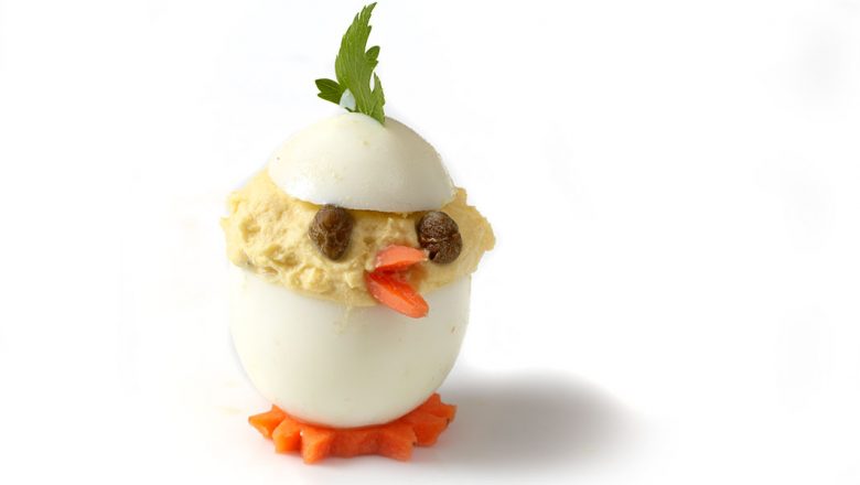 Barnyard Hen Deviled Eggs