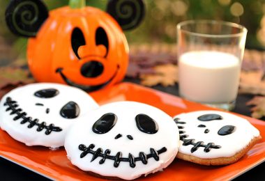 Jack Skellington sugar cookies
