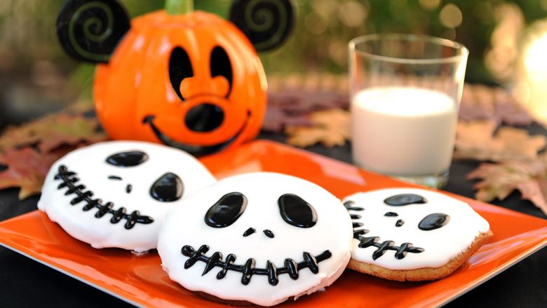 Jack Skellington sugar cookies