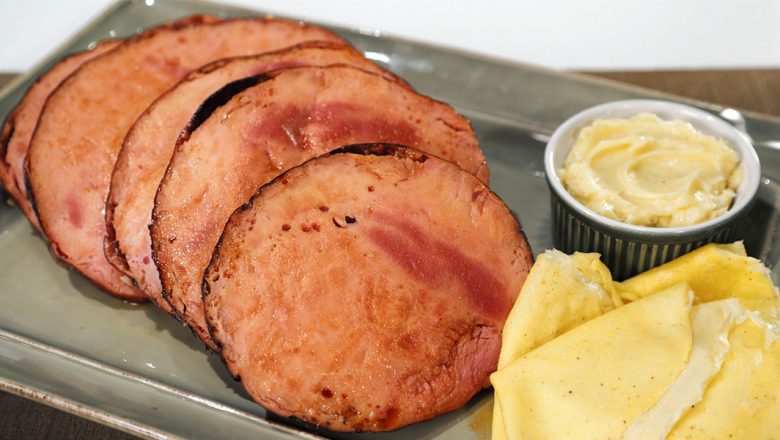 Molasses Glazed Ham