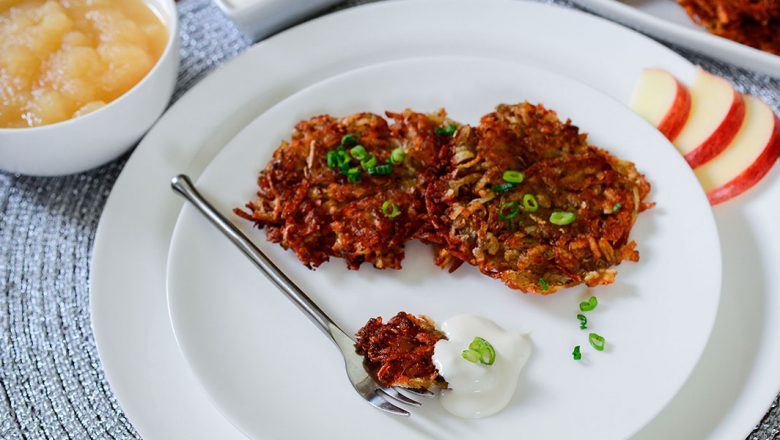 potato latkes