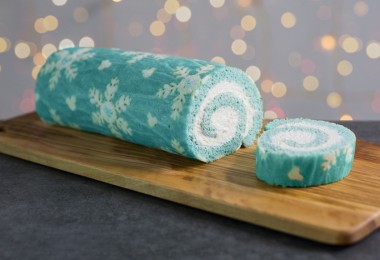 mickey snowflake roll cake recipe