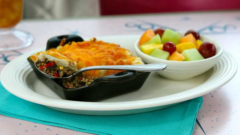 Flo’s V-8 Café Veggie Tater Casserole