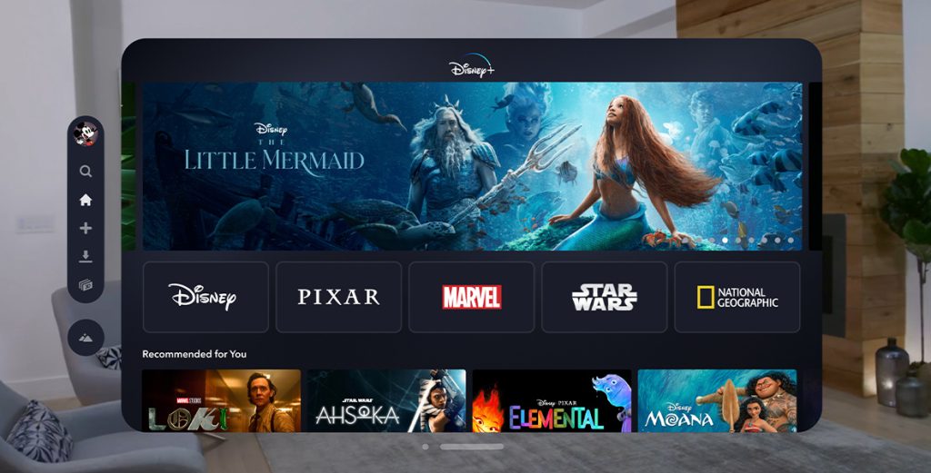Every Disney+ Movie Available for Apple Vision Pro