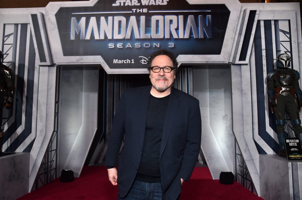 LOS ANGELES, CALIFORNIA - FEBRUARY 28: Jon Favreau attends the Mandalorian special launch event at El Capitan Theatre in Hollywood, California on February 28, 2023. (Photo by Alberto E. Rodriguez/Getty Images for Disney)