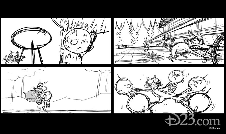Jack-Jack concept art from Incredibles 2
