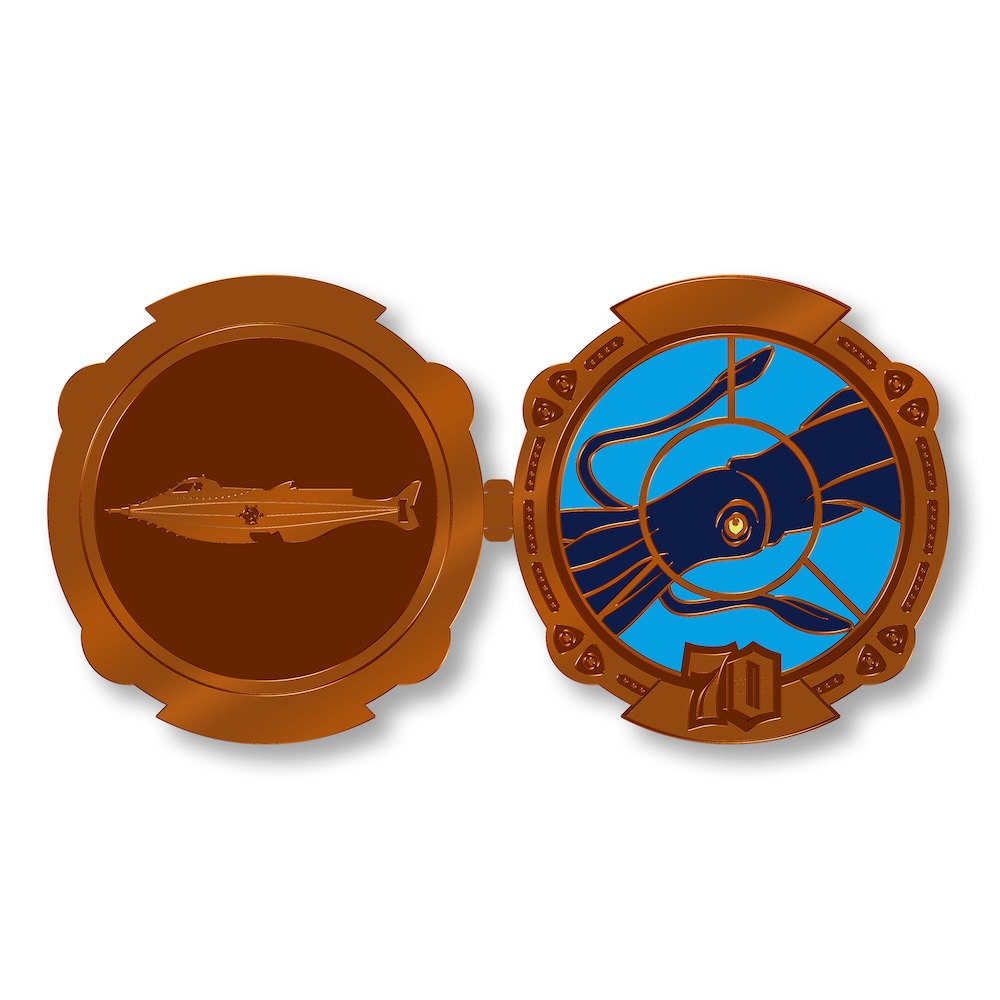 20,000 Leagues Under the Sea 70th Anniversary Pin