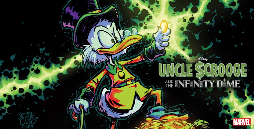 D23 Exclusive: Three New Variant Covers for Marvel’s Uncle $crooge and the Infinity Dime