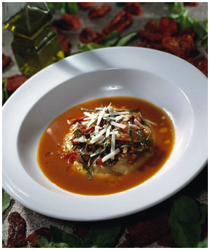 California Grill's Sonoma Goat Cheese Ravioli