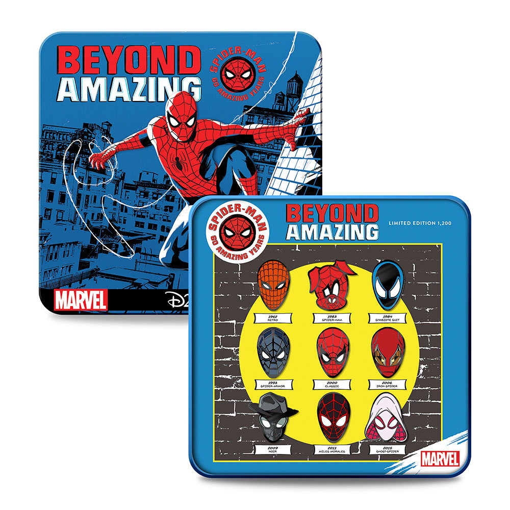 Spider-Man 60th Anniversary Pin Set