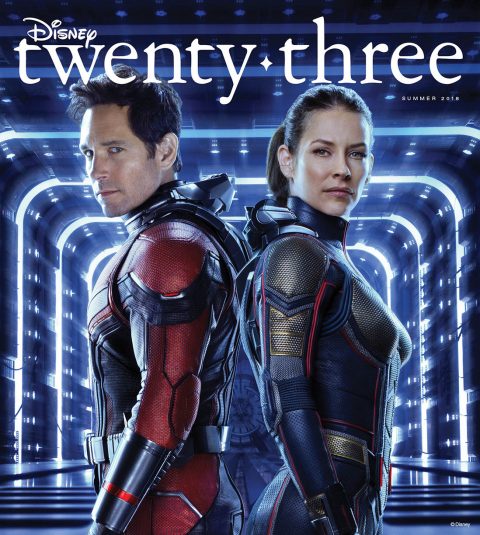 Summer 2018 Disney twenty-three cover - Ant-Man and the Wasp