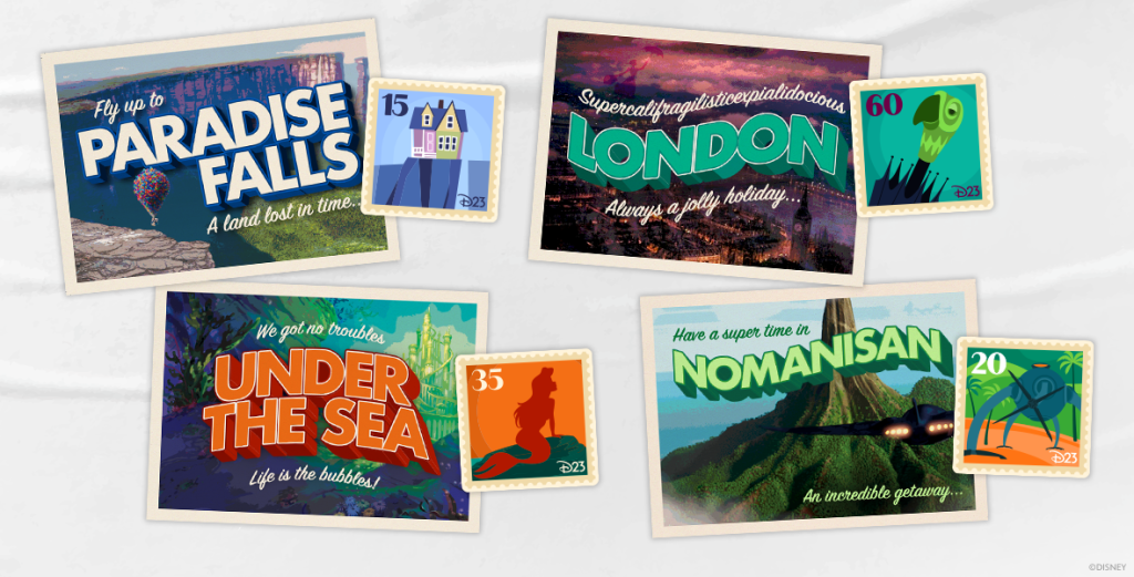 Greetings from D23… Postcard Patches at Outdoor Screenings this Summer!